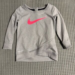 Baby Girls 12 Month Nike Dry Fit Sweatshirt